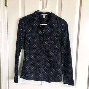 H&M Polka Dot Button Down